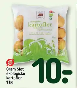 REMA 1000 Gram Slot økologiske kartofler 1 kg, DKK 10 tilbud