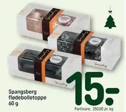 REMA 1000 Spangsberg flødebolletoppe 60 g, DKK 15 tilbud