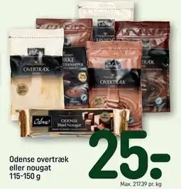 REMA 1000 Odense overtræk eller nougat 115-150 g, DKK 25 tilbud