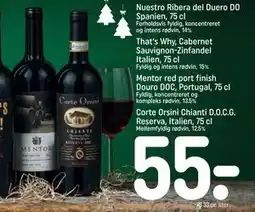 REMA 1000 Mentor red port finish Douro DOC, Portugal, 75 cl, DKK 55 tilbud