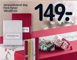 REMA 1000 Jacquardvævet dug Flere farver 140x320 cm, DKK 149 tilbud