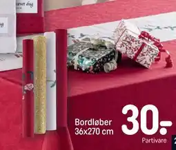 REMA 1000 Bordløber 36x270 cm, DKK 30 tilbud