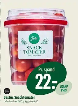 Min Købmand Gestus Snacktomater, DKK 22 tilbud