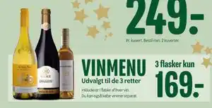 Min Købmand VINMENU, DKK 169 tilbud