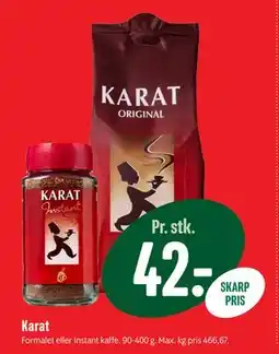 Min Købmand Karat, DKK 42 tilbud