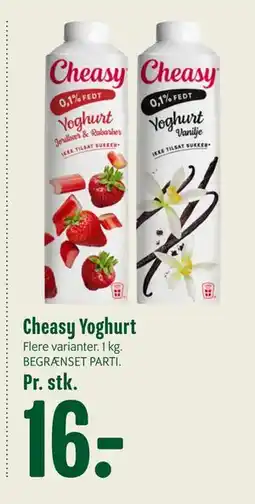 Min Købmand Cheasy Yoghurt, DKK 16 tilbud