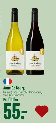 Min Købmand Anne De Bourg, DKK 55 tilbud