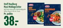 Min Købmand Steff Houlberg Maxi Middagsretter, DKK 38 tilbud
