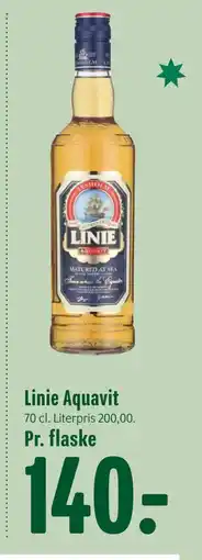 Min Købmand Linie Aquavit, DKK 140 tilbud