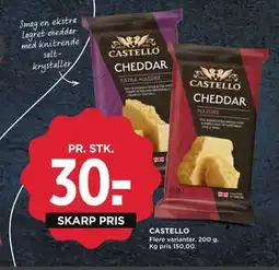 MENY CASTELLO, DKK 30 tilbud