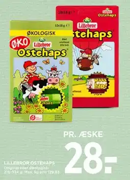 MENY LILLEBROR OSTEHAPS, DKK 28 tilbud