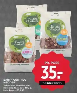 MENY EARTH CONTROL NØDDER, DKK 35 tilbud