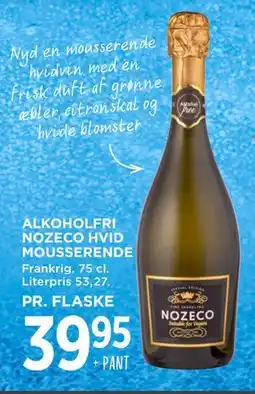 MENY ALKOHOLFRI NOZECO HVID MOUSSERENDE, DKK 39.95 tilbud