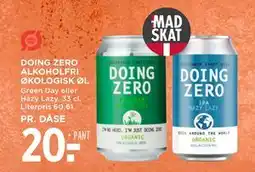 MENY DOING ZERO ALKOHOLFRI ØKOLOGISK ØL, DKK 20 tilbud