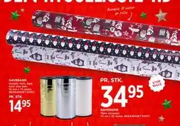 MENY GAVEPAPIR, DKK 34.95 tilbud