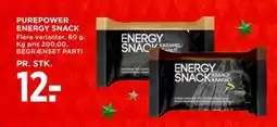 MENY PUREPOWER ENERGY SNACK, DKK 12 tilbud