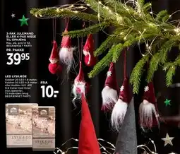 MENY 3-PAK JULEMAND ELLER 4-PAK NISSE TIL OPHÆNG, DKK 39.95 tilbud