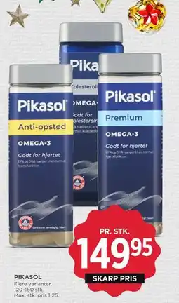 MENY PIKASOL, DKK 149.95 tilbud