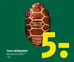 Coop 365 TOMS Skildpadde tilbud