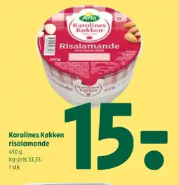 Coop 365 Karolines køkken risalamande tilbud
