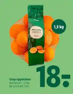 Coop 365 COOP Appelsiner tilbud