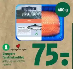 Coop 365 GLYNGØRE Fersk laksefilet tilbud