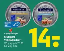 Coop 365 GLYNGØRE Yellowfin tum tilbud