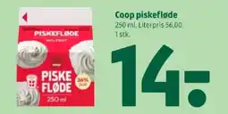 Coop 365 COOP Piskefløde tilbud