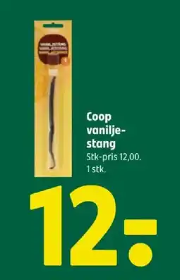 Coop 365 COOP Vanilje- stang tilbud