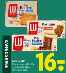 Coop 365 LU Café au lu tilbud