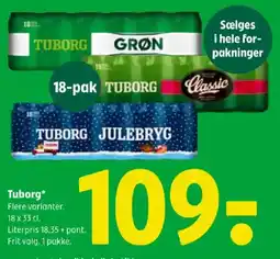 Coop 365 Tuborg tilbud