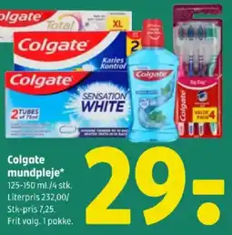 Coop 365 COLGATE Mundpleje tilbud