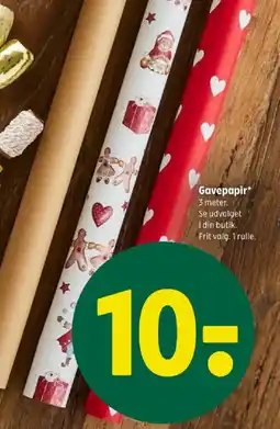 Coop 365 Gavepapir tilbud