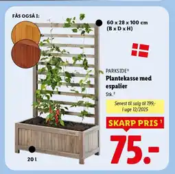 Lidl PARKSIDE Plantekasse med espalier tilbud
