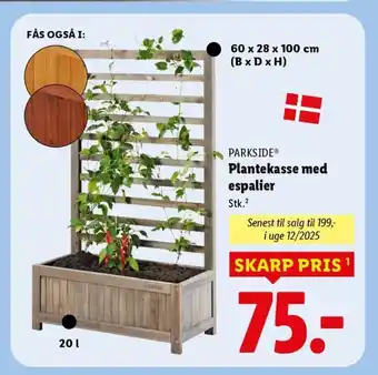 PARKSIDE Plantekasse med espalier