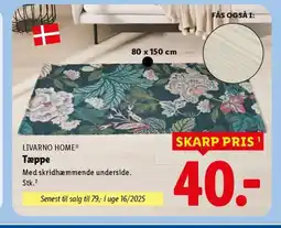 Lidl LIVARNO HOME Tæppe tilbud