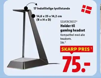 Lidl Holder til gaming headset tilbud