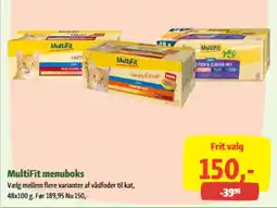 Maxi Zoo MULTIFIT Menuboks tilbud