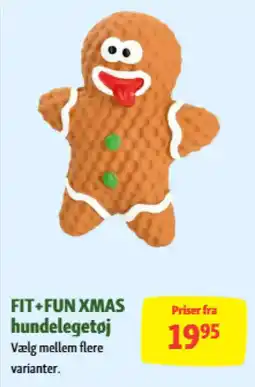 Maxi Zoo Fit+fun xmas hundelegetøj tilbud