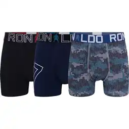 Sport 24 CR7 Basic Trunk 3-Pak Boxershorts Børn tilbud