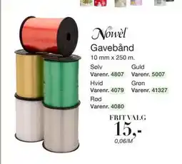 Harald Nyborg Gavebånd, DKK 15 tilbud