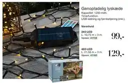 Harald Nyborg Genopladelig lyskæde tilbud