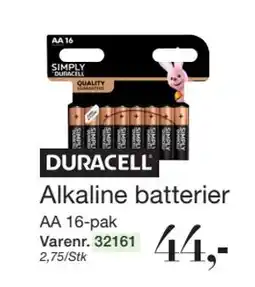 Harald Nyborg Alkaline batterier, DKK 44 tilbud
