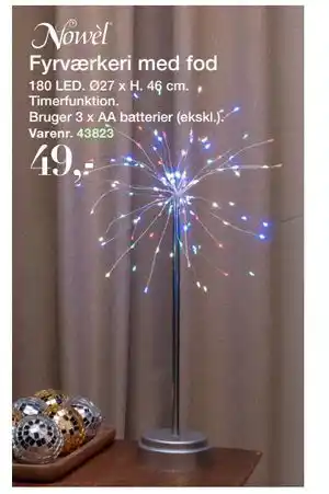 Harald Nyborg Fyrværkeri med fod, DKK 49 tilbud