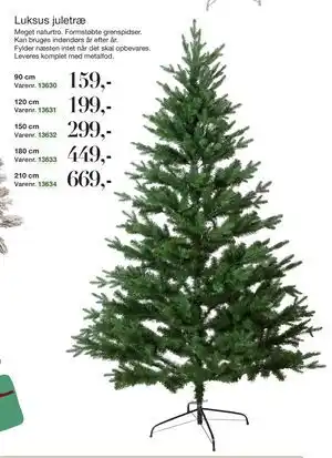 Luksus juletræ