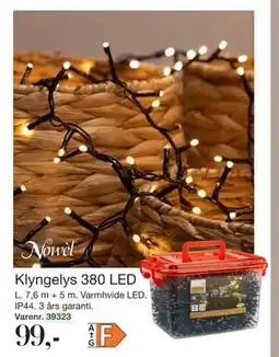 Harald Nyborg Klyngelys 380 LED, DKK 99 tilbud