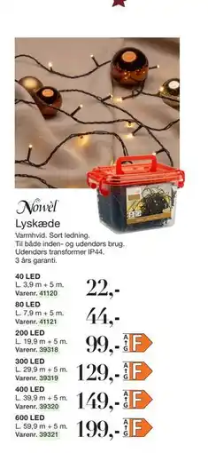 Harald Nyborg Lyskæde tilbud