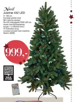 Harald Nyborg Juletræ 432 LED, DKK 999 tilbud