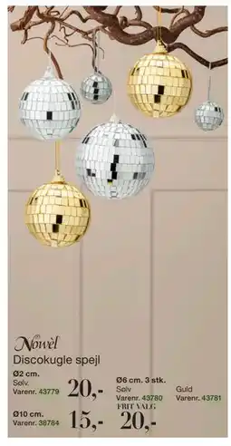 Harald Nyborg Discokugle spejl tilbud