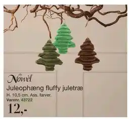 Harald Nyborg Juleophæng fluffy juletræ, DKK 12 tilbud